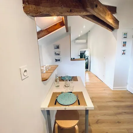 דירה Guisol 17 Attic Cocon Port De ניס