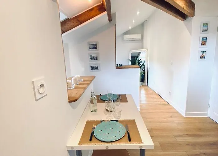 דירה Guisol 17 Attic Cocon Port De ניס