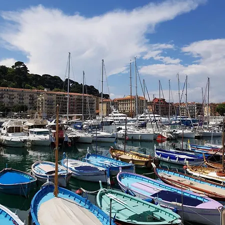 Lägenhet Guisol 17 Attic Cocon Port De Nice